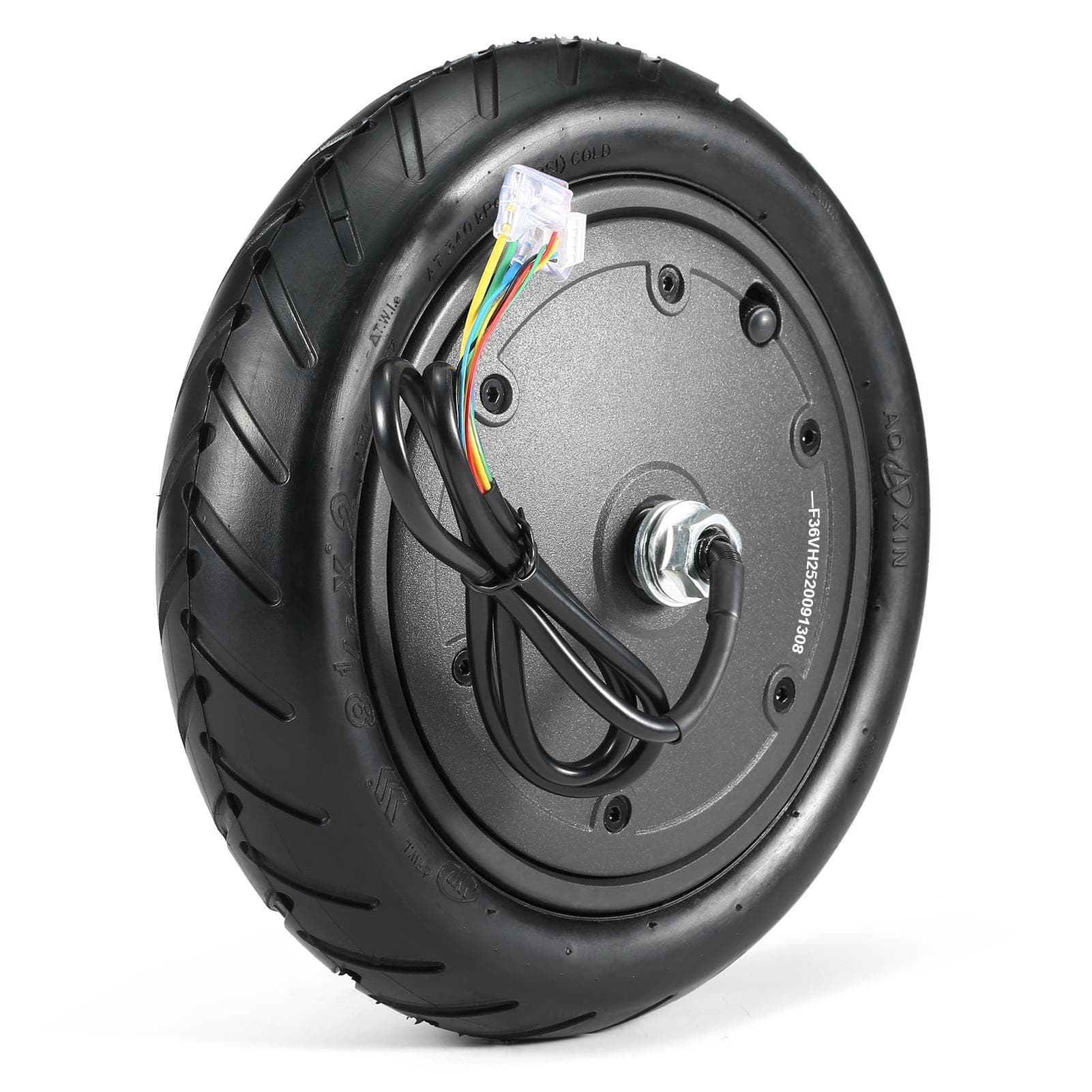 250W Motor Engine Wheel for Xiaomi M365 Electric Scooter Wheel Anti-skid Tire Replacement Part black