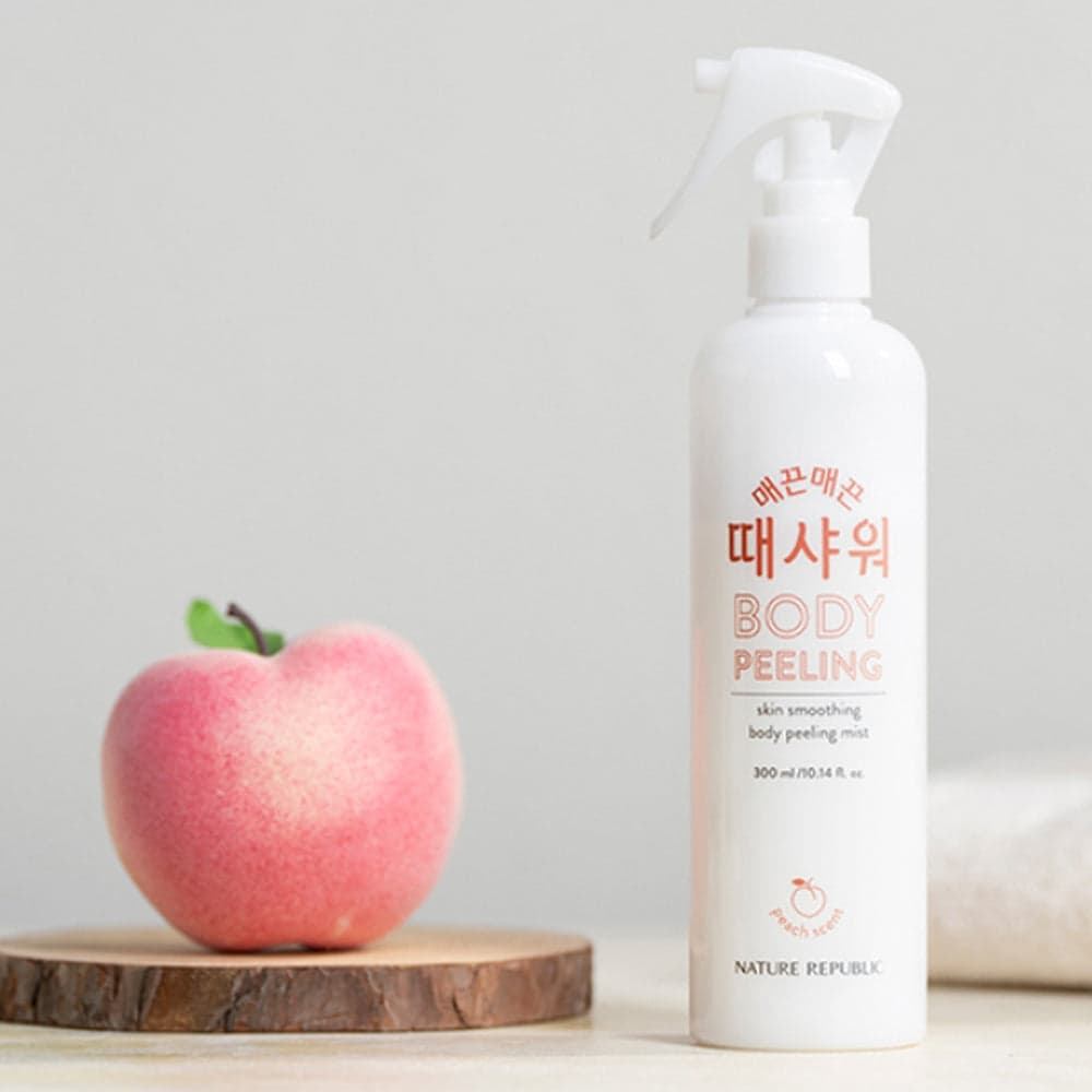 [NATURE REPUBLIC] Skin Smoothing Body Peeling Mist 300ml #Peach