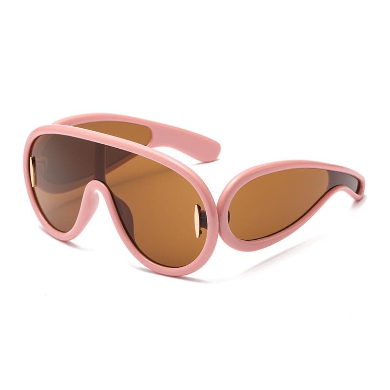 New INS Large Frame Sunglasses Fashion Sports Cycling Glasses UV Protection Lightweight Durable
