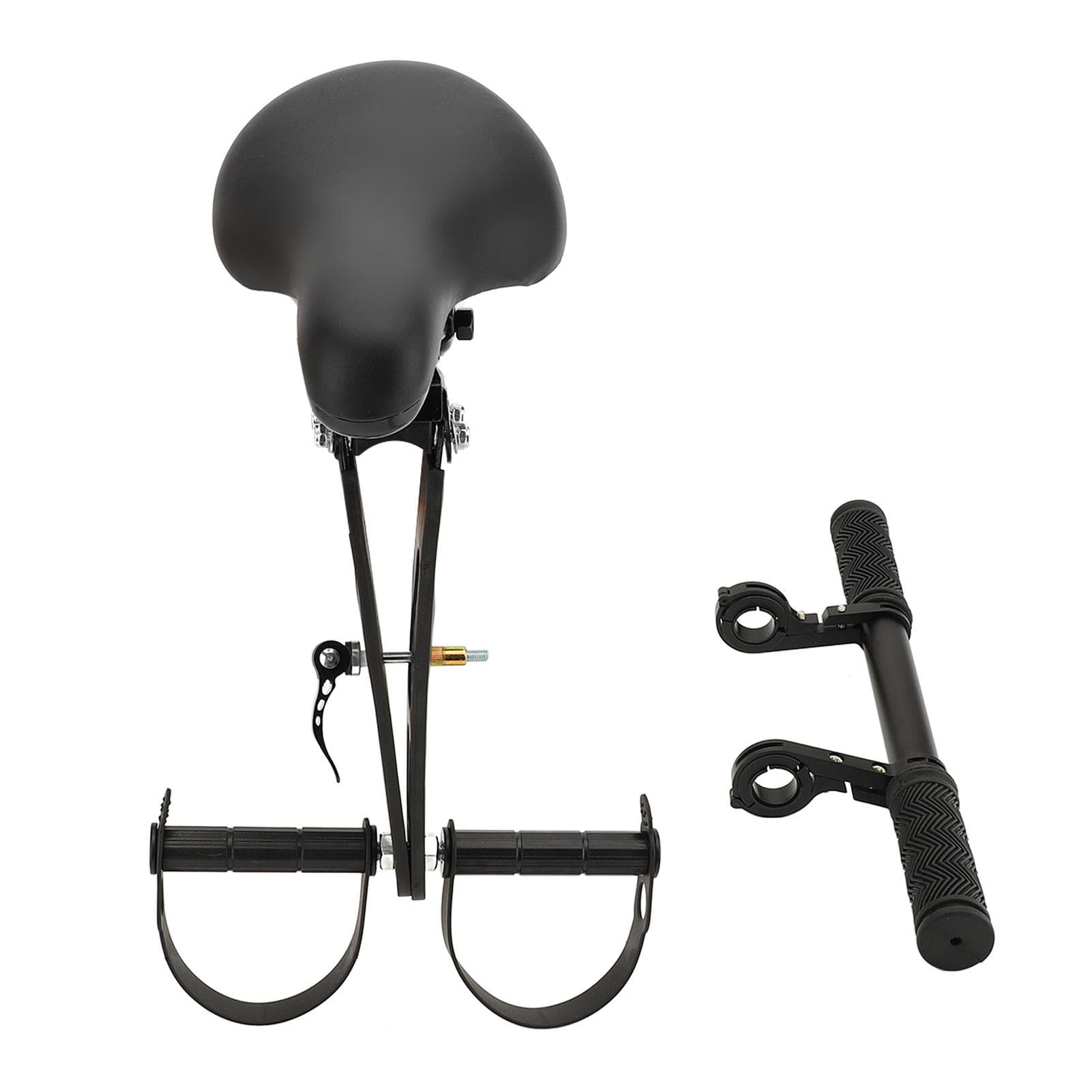 Kid Bike Seat Front Mounted Handlebar Set for Mountain Bike Parent Kids Interaction Cycling Bicycle