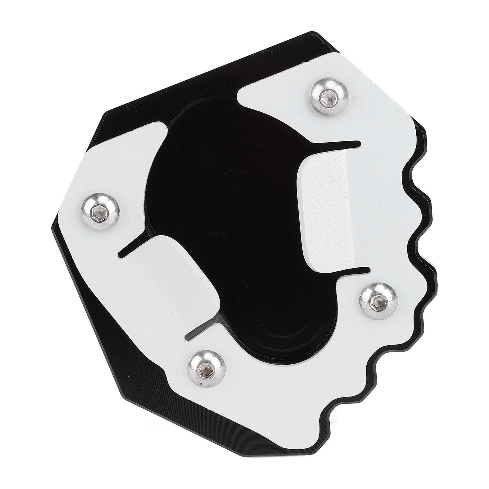 Motorcycle Foot Side Stand Extension Support Pad Plate Kickstand Extender High Stability Aluminum