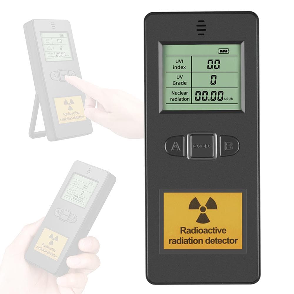Handheld Portable Nuclear Radiation Detector Household LCD Display Laboratory Multi-function multicolour