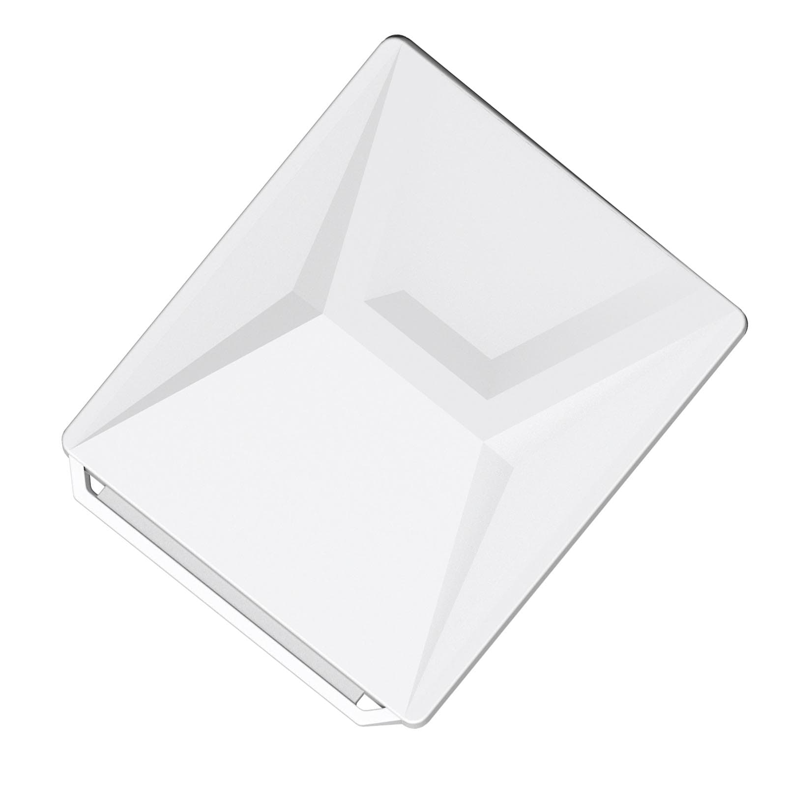 Satellite Protective Case Cover Shockproof Case for Satellite Dish Anti Drop Rainproof for Outdoor white