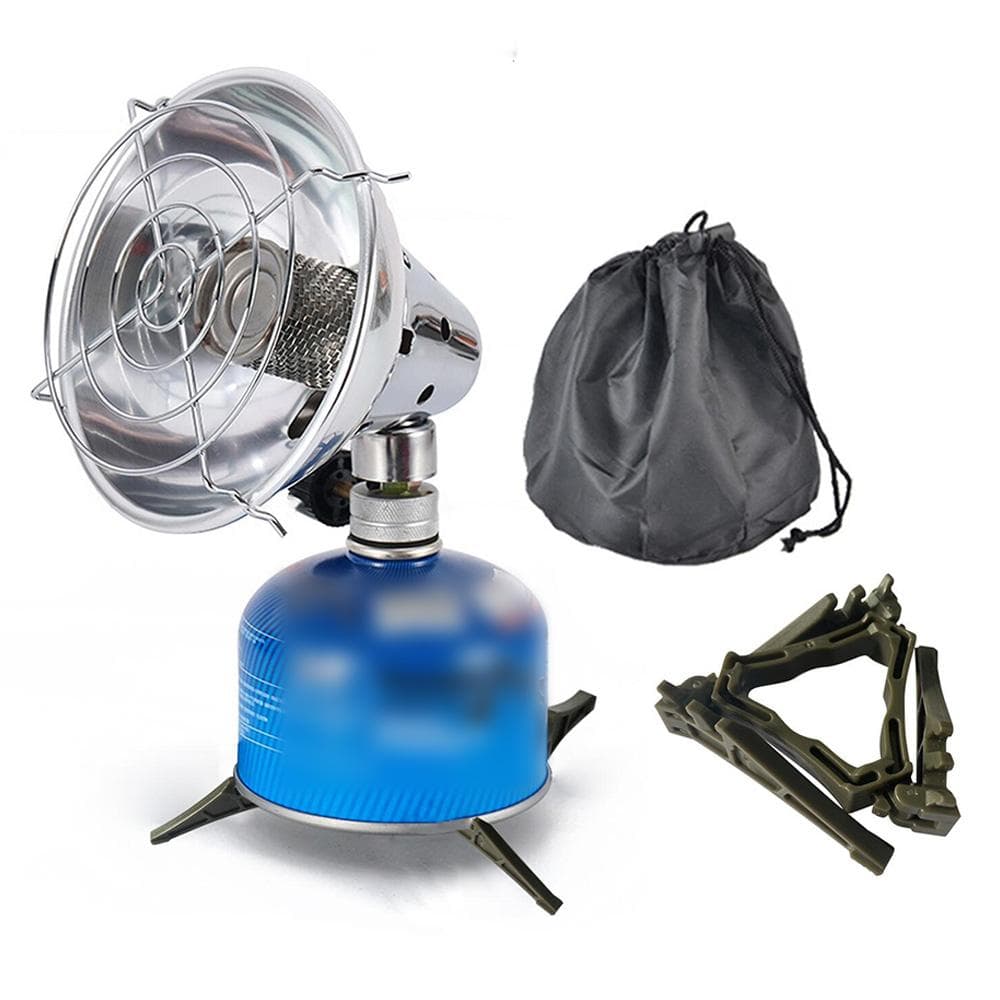 Mini Camping Gas Heater Rapid Heating Energy Heater Portable Tent Heater with Storage Bag B