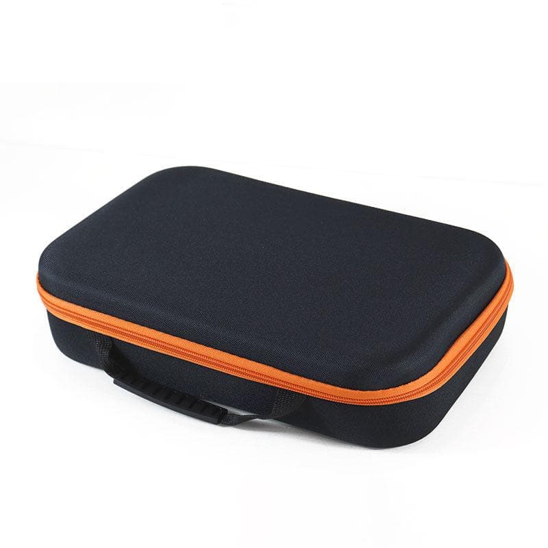 Hardware Kit Portable Carrying Box Electric Drill Screwdriver Accessories Oxford Bag for Outdoor Working Tool Carrying Bag 33*22.5*9cm orange/black
