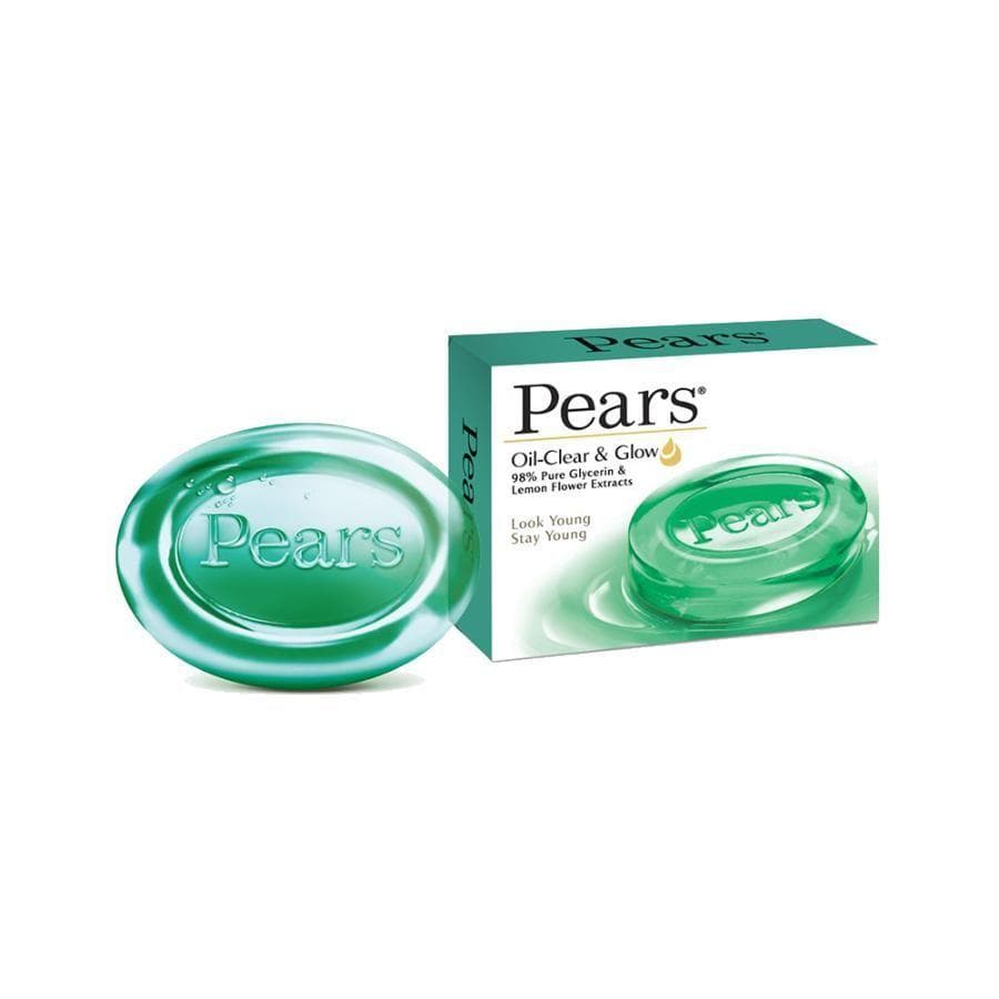 Pears Soap Oil-Clear & Glow With Glycerin & Lemon Flower Extracts- 75GM 75GM