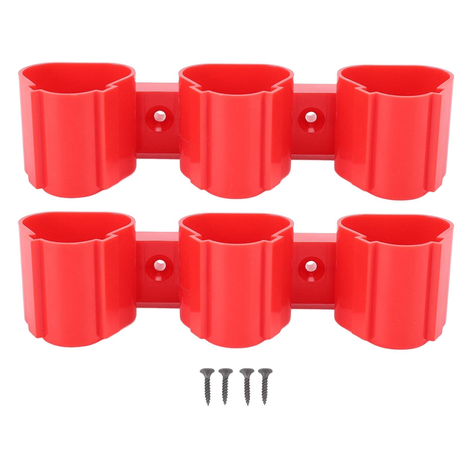 Battery Holders for Milwaukee M12 Battery Tool Storage Holders with Battery Slots Wall Mount 12V
