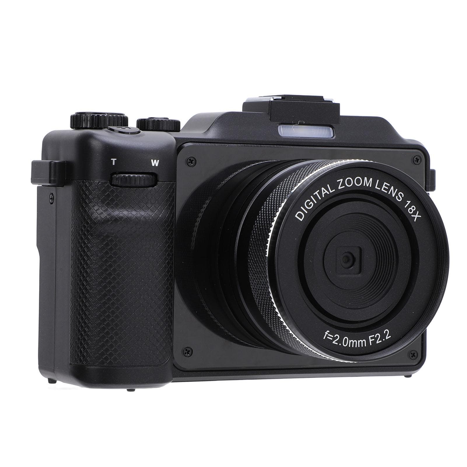 5K Digital Video Camera for Photography 64MP HD 18X Digital Zoom Wireless Fidelity Retro Micro SLR