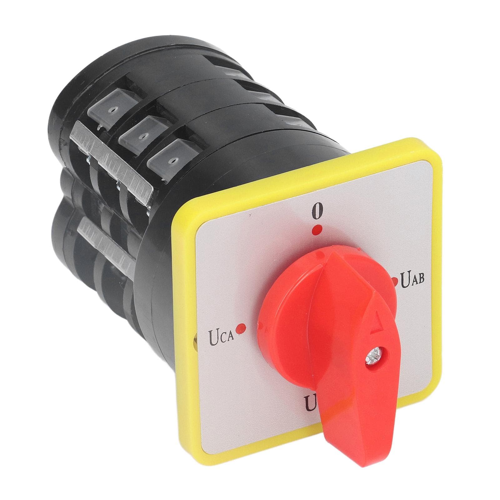 BERM Universal Changeover Switch 2 Position Rotary Cam Selector Industrial Control 16A AC380V