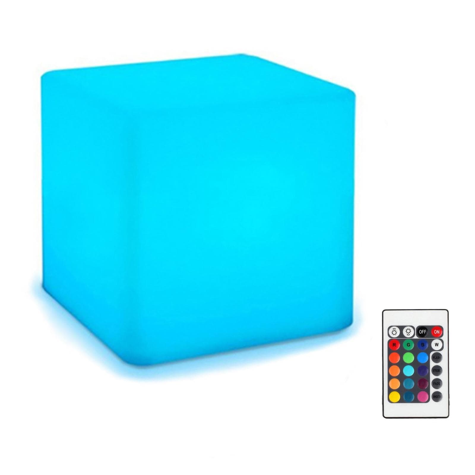 Cube Lights with Remote Control USB Charging Desk Lamp for Kids Toys Gift 10cm