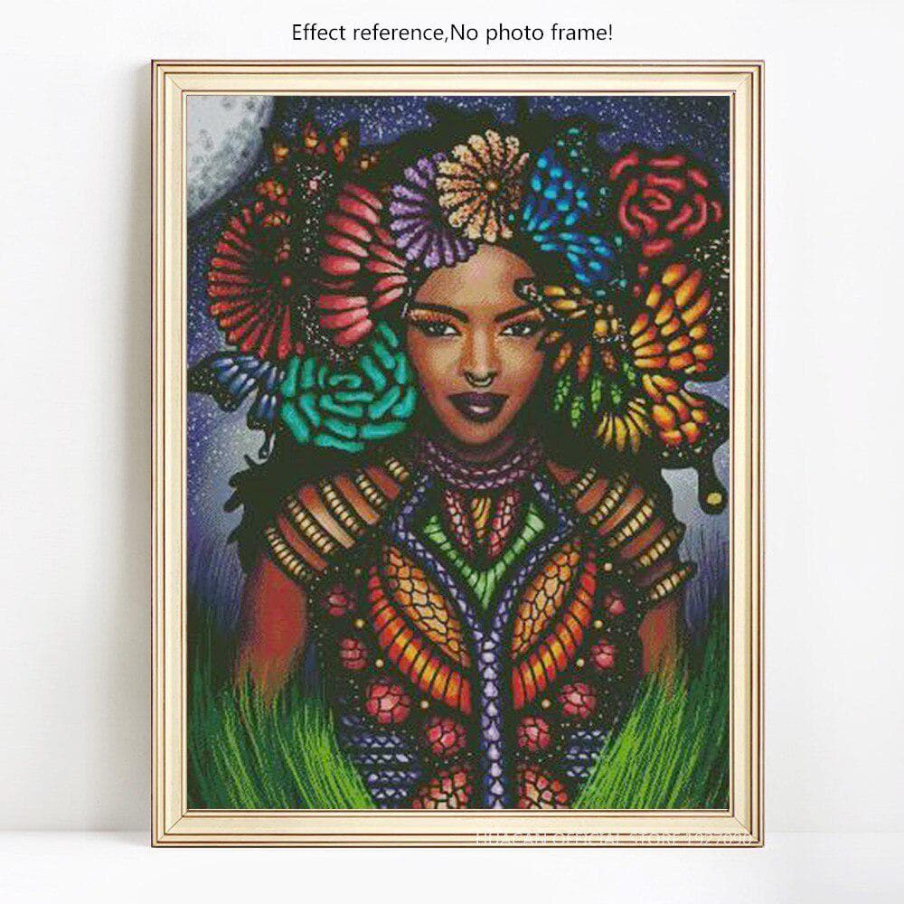 5d Diamond Painting Arrivals Cartoon Portrait Home Decoration Diamond Embroidery 20X30