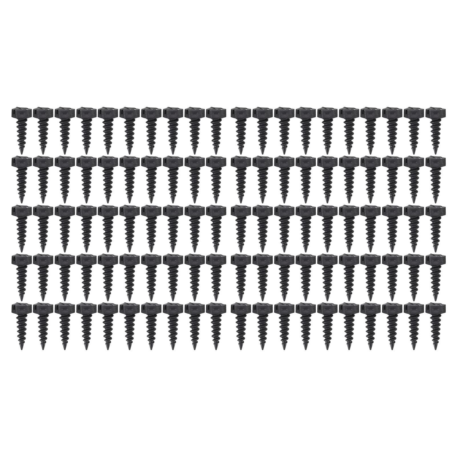 100pcs Plant Root Growing Container Fixed Screws Plastic Nursery Pots Screw Garden Supplies for