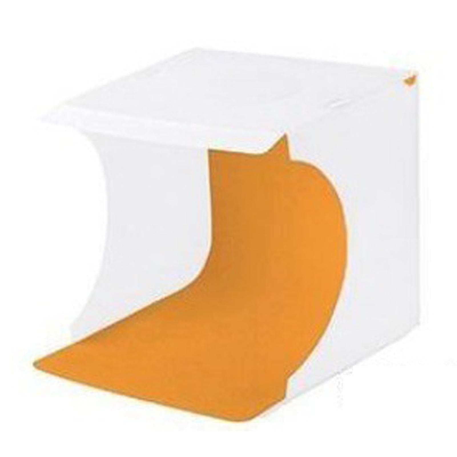 Photo Light Box Foldable USB Powered Portable Mini Photography LED Light Tent with 6 Background for