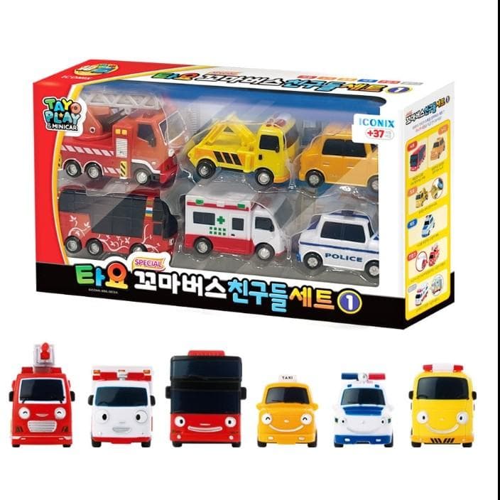 [Tayo] Special Little Bus Friends Double Set / Friends Set (Select from 16 types), Korean toys Friends Set 1