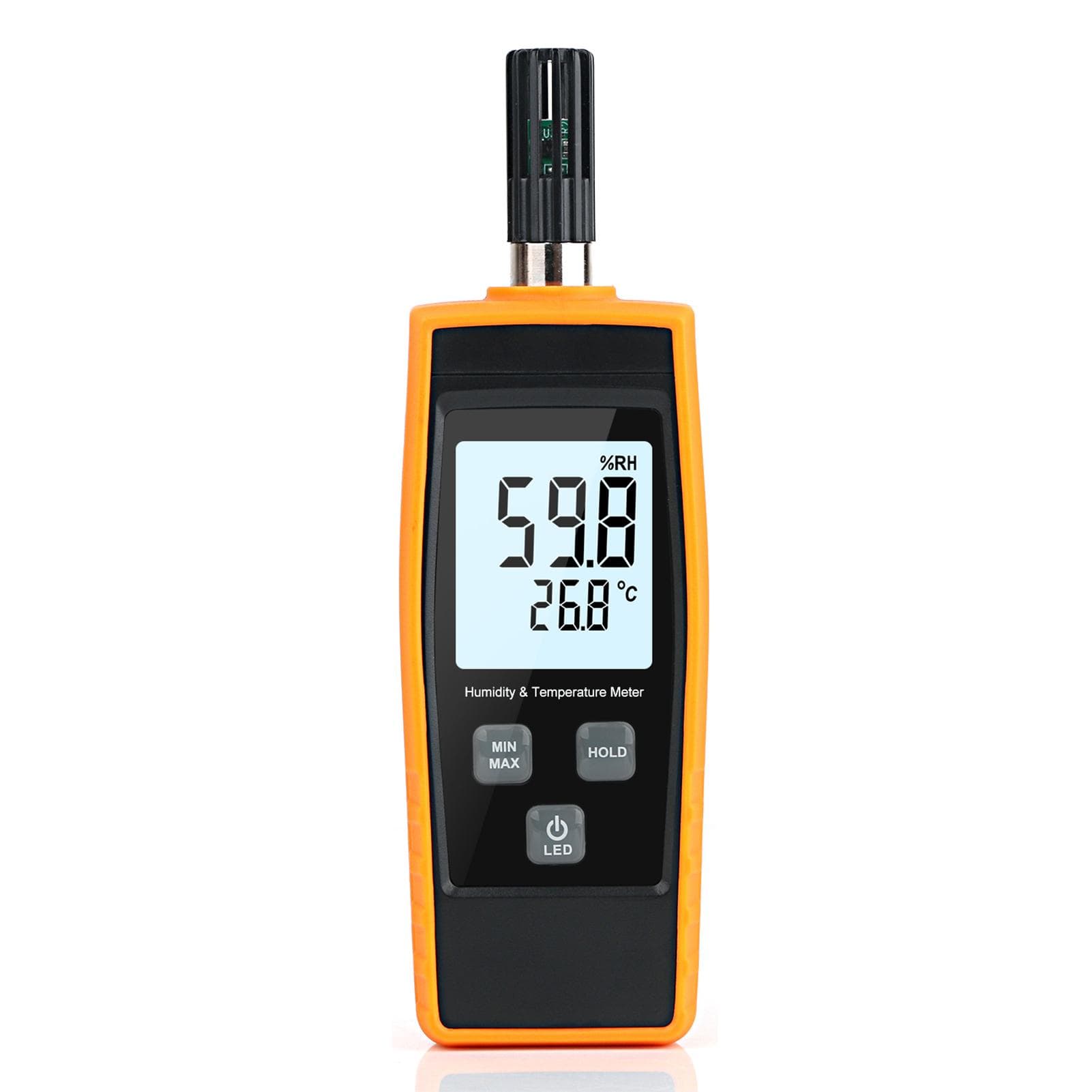 Digital Temperature Humidity Meter High Precision Thermometer Hygrometer Humidity Gauge Monitor multicolour