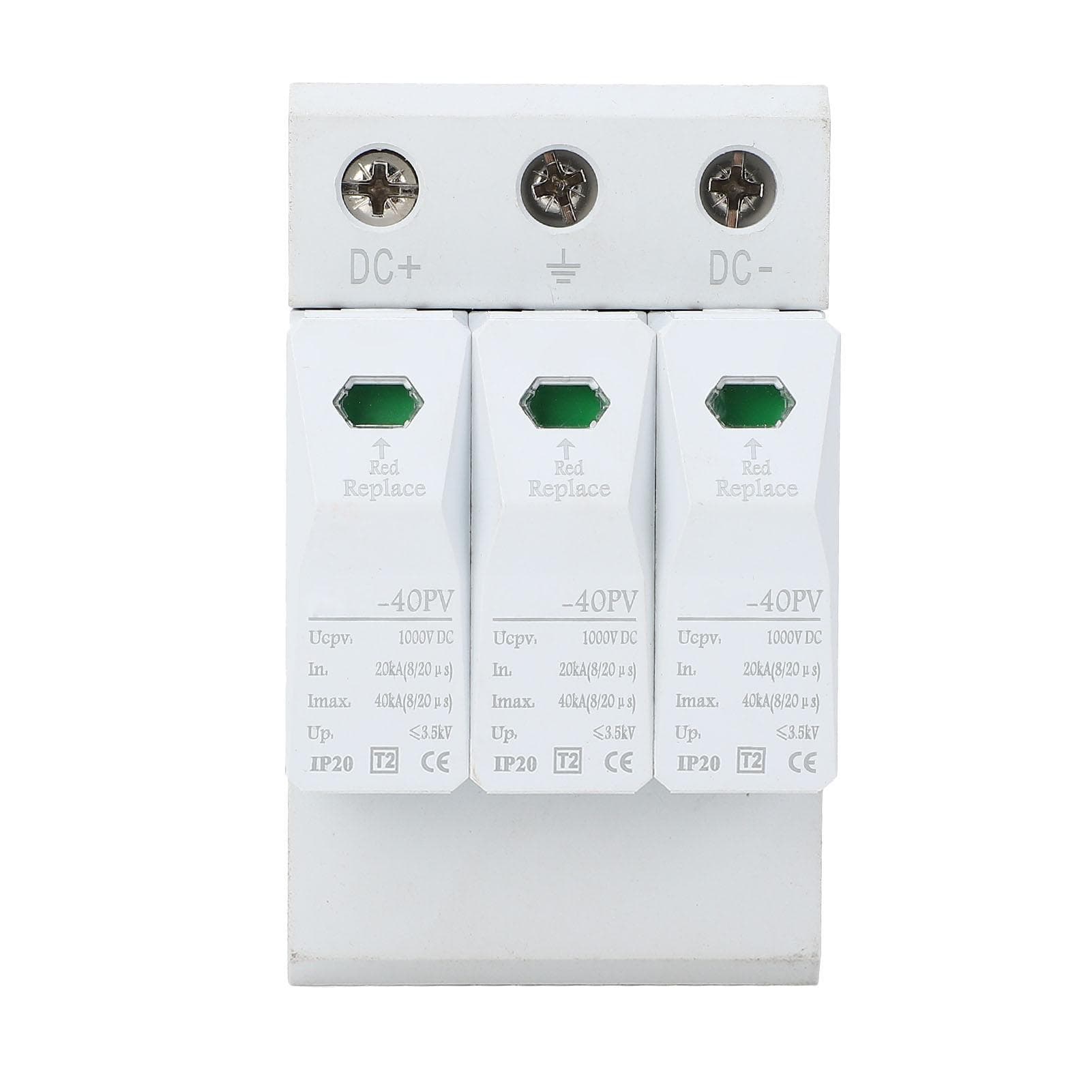 DC SPD Surge Protective Device Voltage Safety Arrester DC Surge Protector 1000V 20?40KA