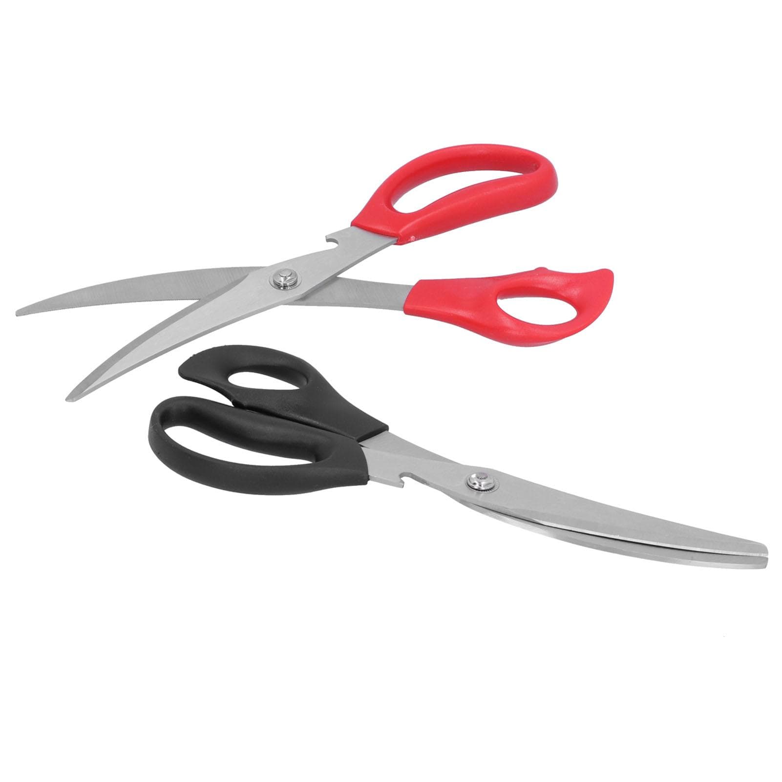 2Pcs Portable Sewing Fabric Scissors MultiPurpose Stainless Steel Shears for Home