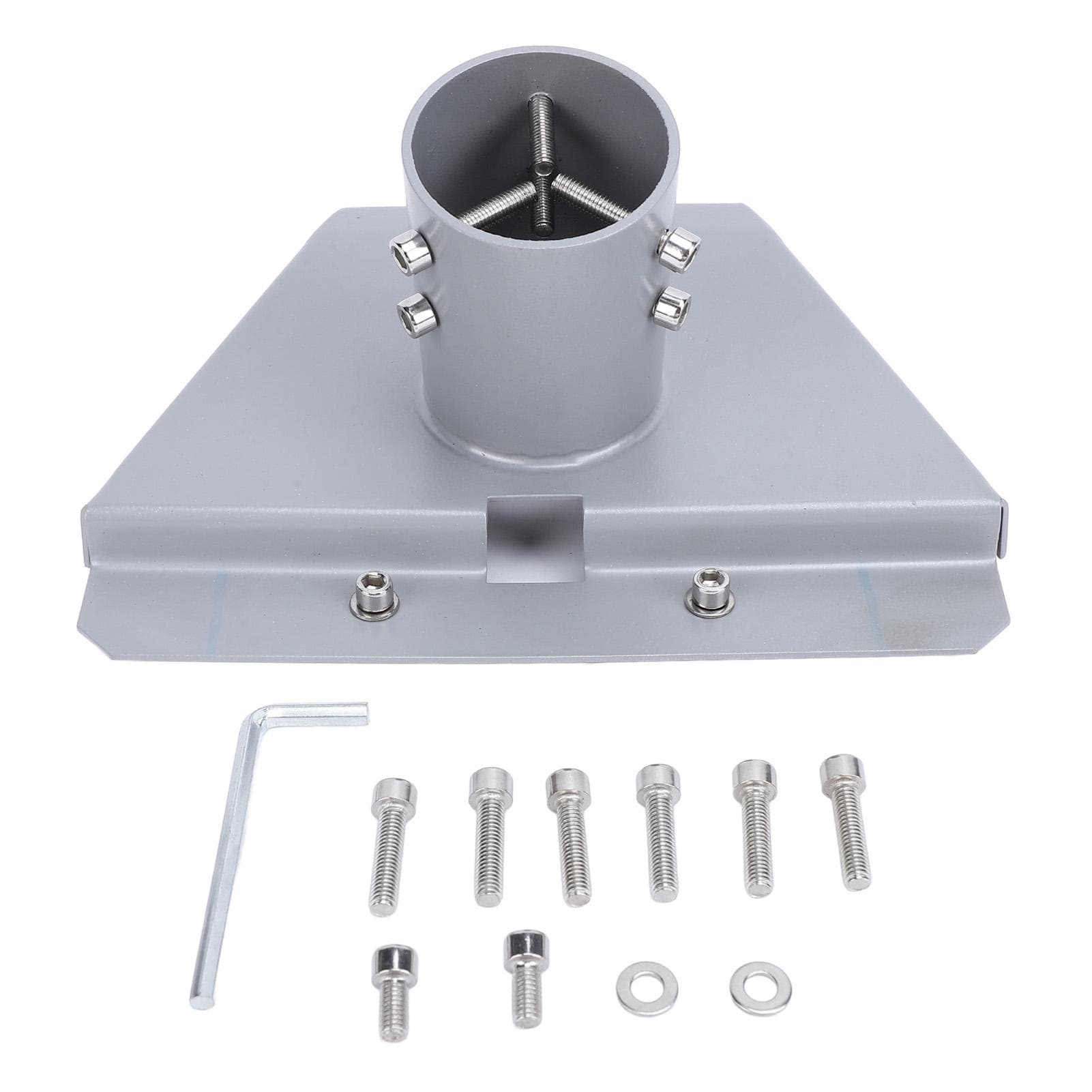 Satellite Internet Pipe Adapter Mount Rustproof Portable Satellite Internet Kit Mounting Kits Pole