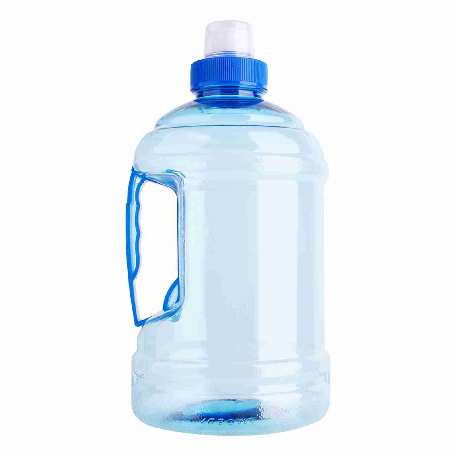 1L BPA Free Drink Water Bottle Cap Kettle PET Sport Picnic Blue