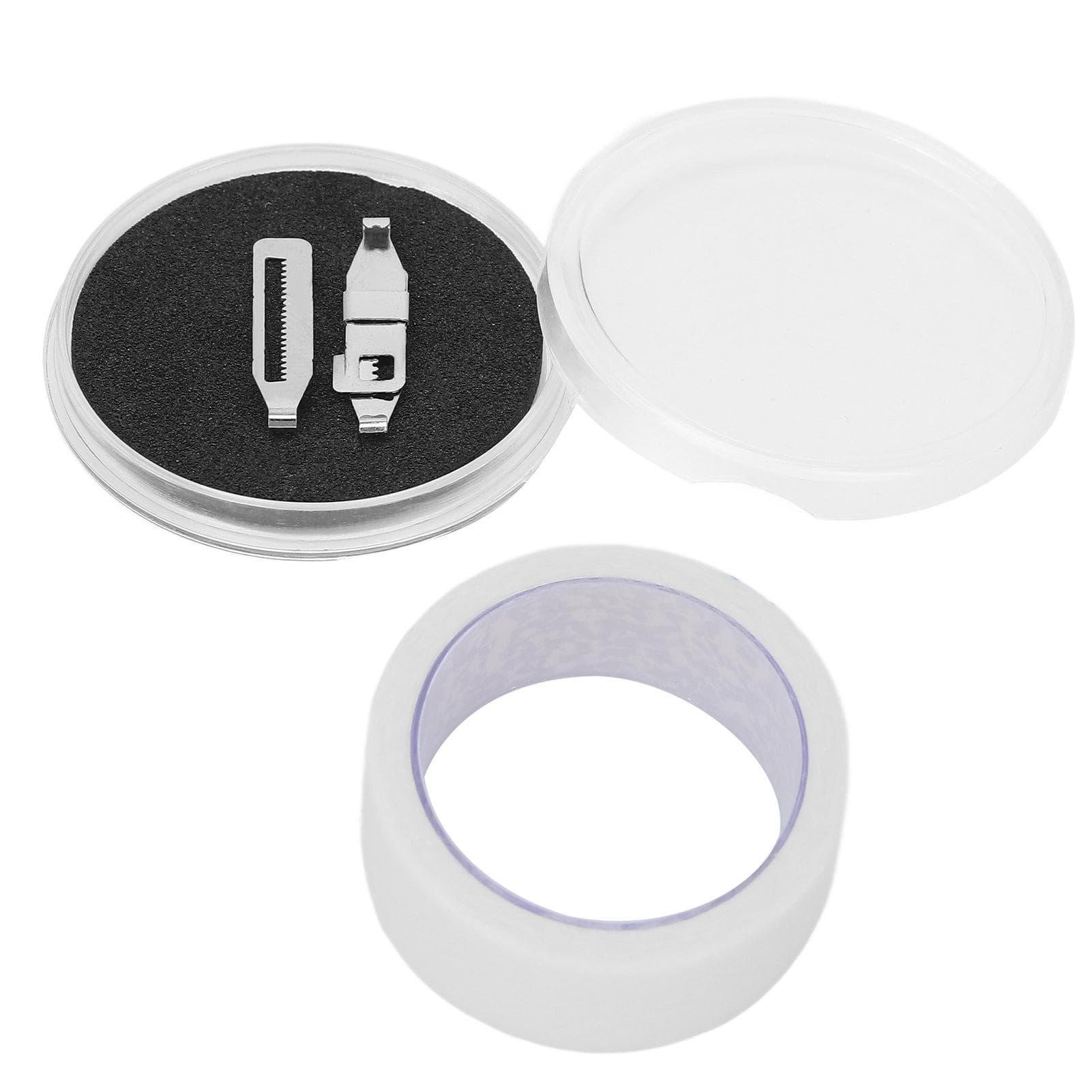Ingrown Toenail Corrector Stainless Steel Paronychia Correction Tool with Adhesive Tape for Toenail