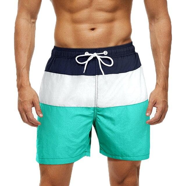 Solid Color Swim Trunks For Men Swimming Shorts Quick Dry Swimwear Mens Beach Board Shorts Briefs Beachwear Surf Shorts Swimsuit XL