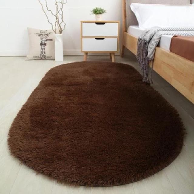 Plush Soft Sheepskin Bedroom Carpet Imitation Wool Pad Long Hair Bedside Mat Sofa Cushion Rugs Living Room Fur Carpet 80x160cm