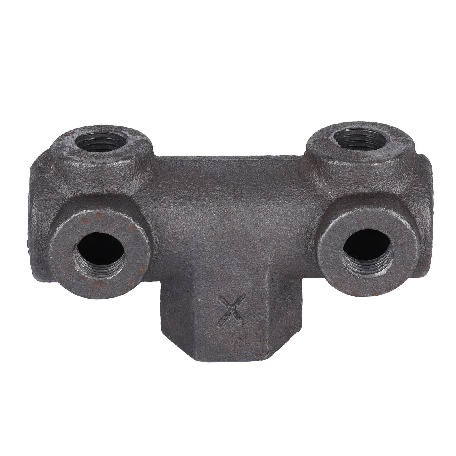Air Compressor Pressure Regulator Valve Fit Parts 12 Female Thread 5 Way Outlet Assembly