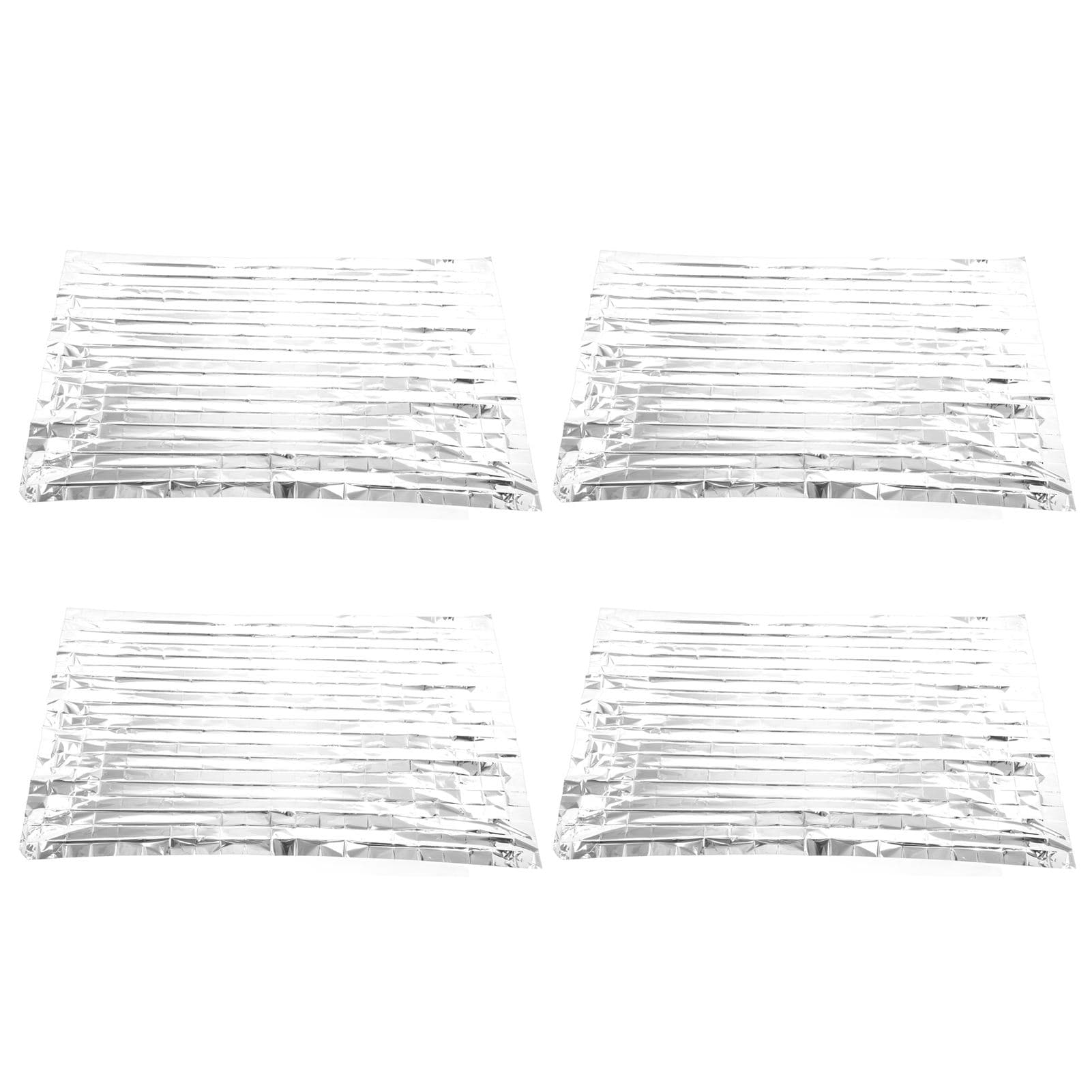 Emergency Blanket 130x210cm Portable Multifunctional Emergency Water Proof Thermal Blanket Silver