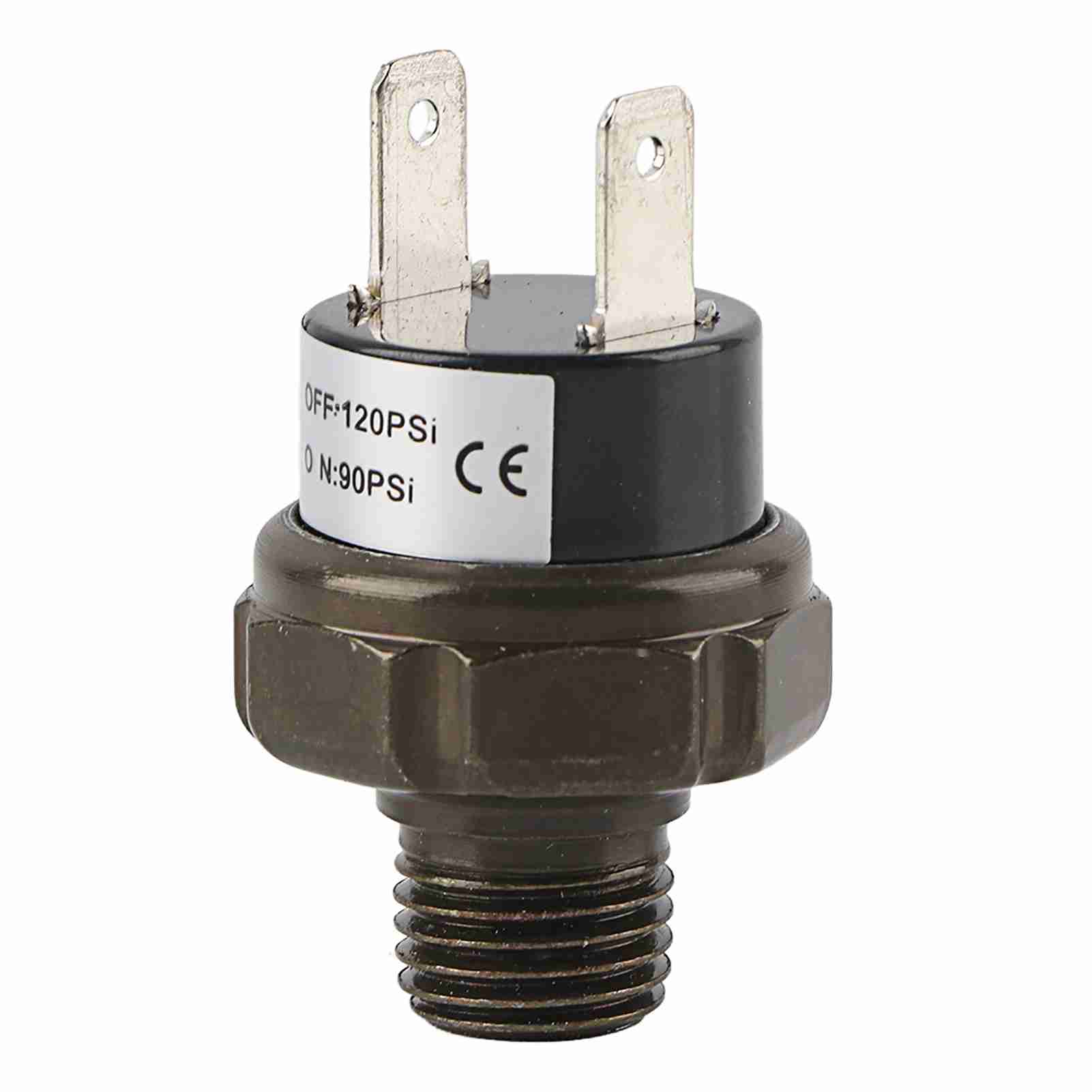 12V Universal Car Automatic Air Compressor Switch Air Pressure Control Switch (90120PSI)