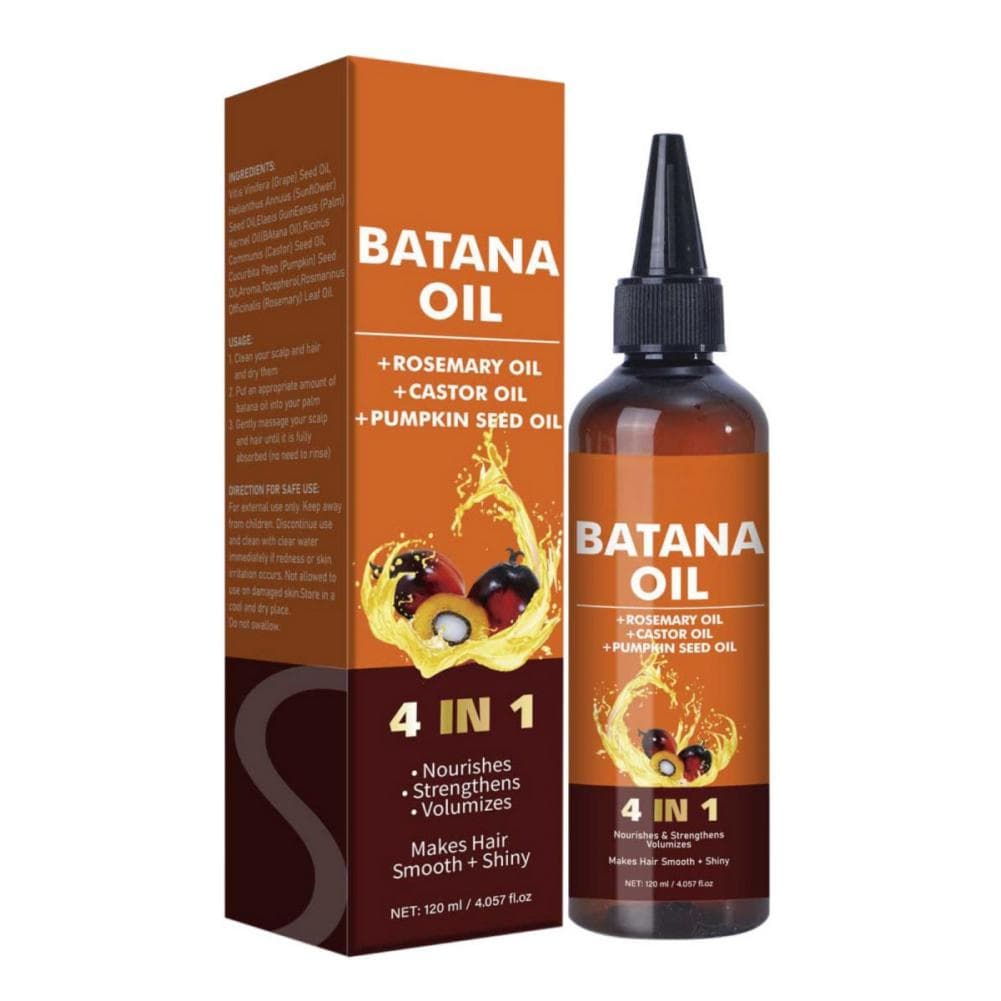 Batana Oil Hair Care Nourish Strengthens Volumizes Makes Hair Smooth and Shiny