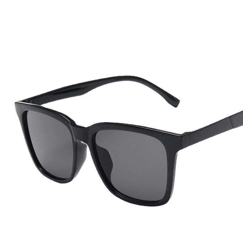 New Large Square Sunglasses Men Designer Fashion UV400 Sun Glasses For Driving Fishing Eyewear Oculos De Sol As shown in the figu