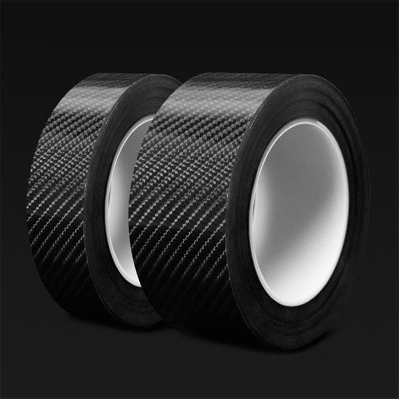 DIY Paste Anti Scratch Tape Waterproof Protector Strip Nano Carbon Fiber Car Sticker Auto Door Sill Side Mirror Protection Film 3cm by 5m