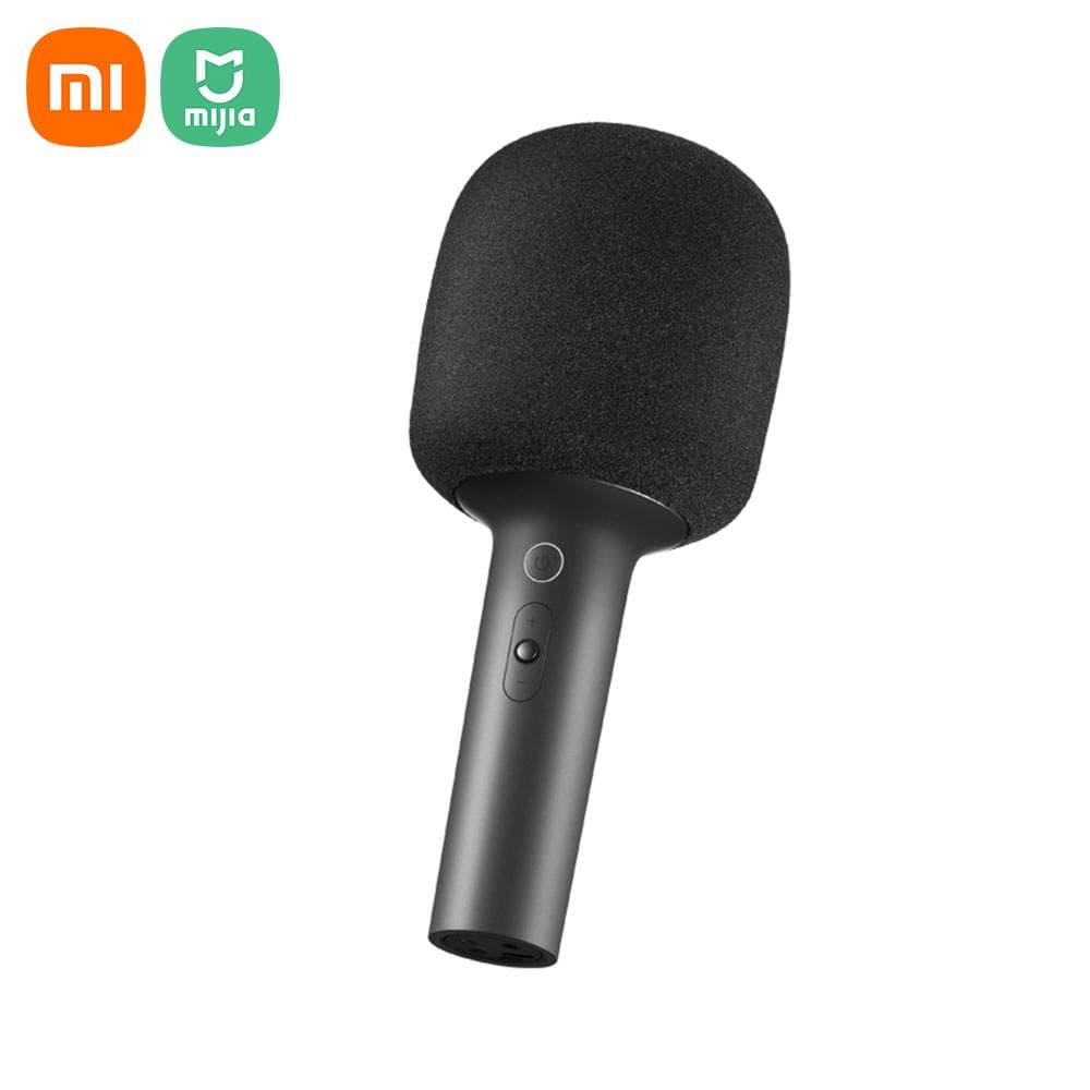 Xiaomi MIJIA Karaoke Microphone Wireless BT 5.1 Mic w/DSP Chip/Noise Cancellation/Stereo dark gray