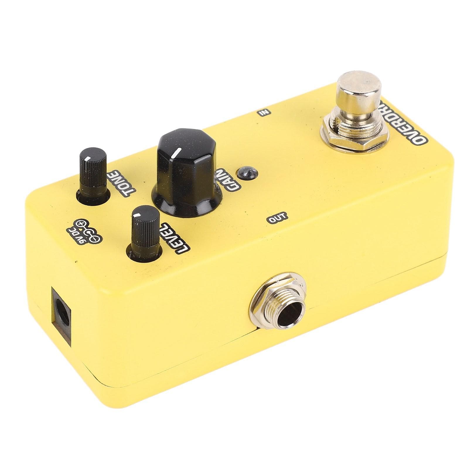 Electric Guitar Effects Pedal Single Block Mini Modulation Amplifier Simulation Pedal Orange Delay yellow