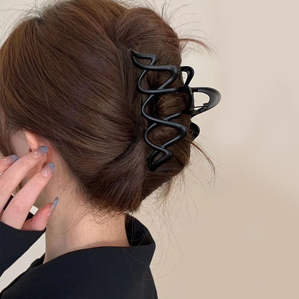 Luxury Rhinestone Metal Hair Claws Exquisite Geometric Hair Clip Grab Barrettes Hairgrip For Girl Hair Accessories Headwear Gift