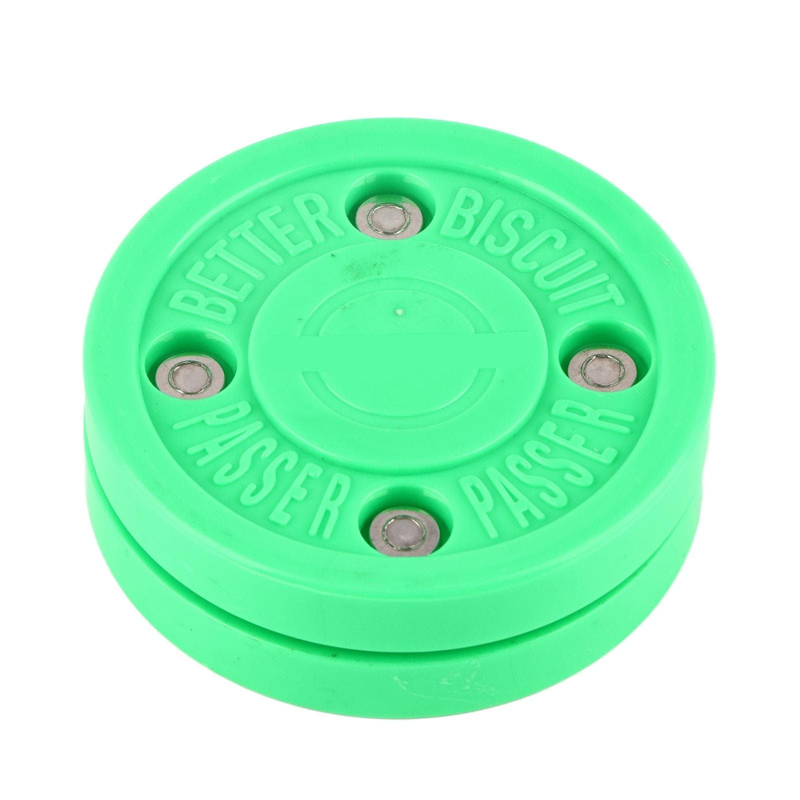 Ice Hockey Puck Polyoxymethylene Green Dryland Puck for Daily Training Roller Skating
