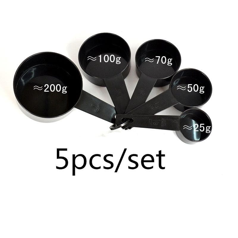 5/10pcs Measuring Tools Kitchen Measuring Spoons Teaspoon Sugar Scoop Cake Baking Flour Measuring Cups Kitchen Measuring Spoons 5pcs L
