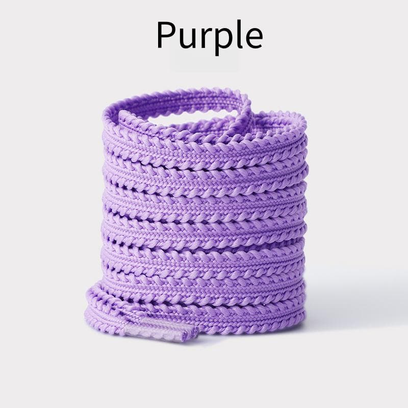 1Pair Shoe Laces Casual Sneakers Tennis Flat Shoelaces Fashion Rope Shoelace For Shoes 140CM Length Shoes Accessories purple