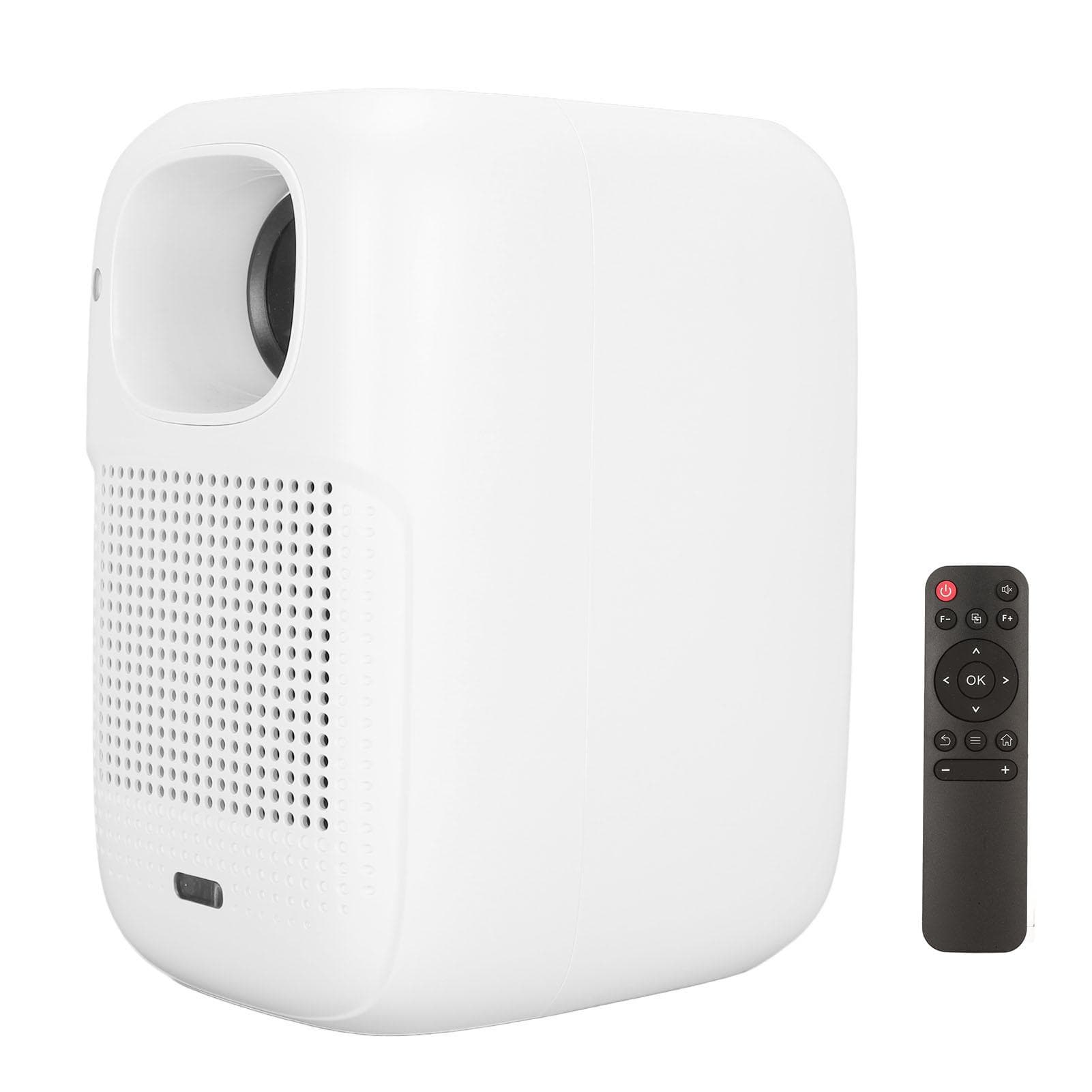 Small Projector WiFi Bluetooth 5.0 1080P 4k Projector Electric Focus Portable Outdoor Movie UK Plug