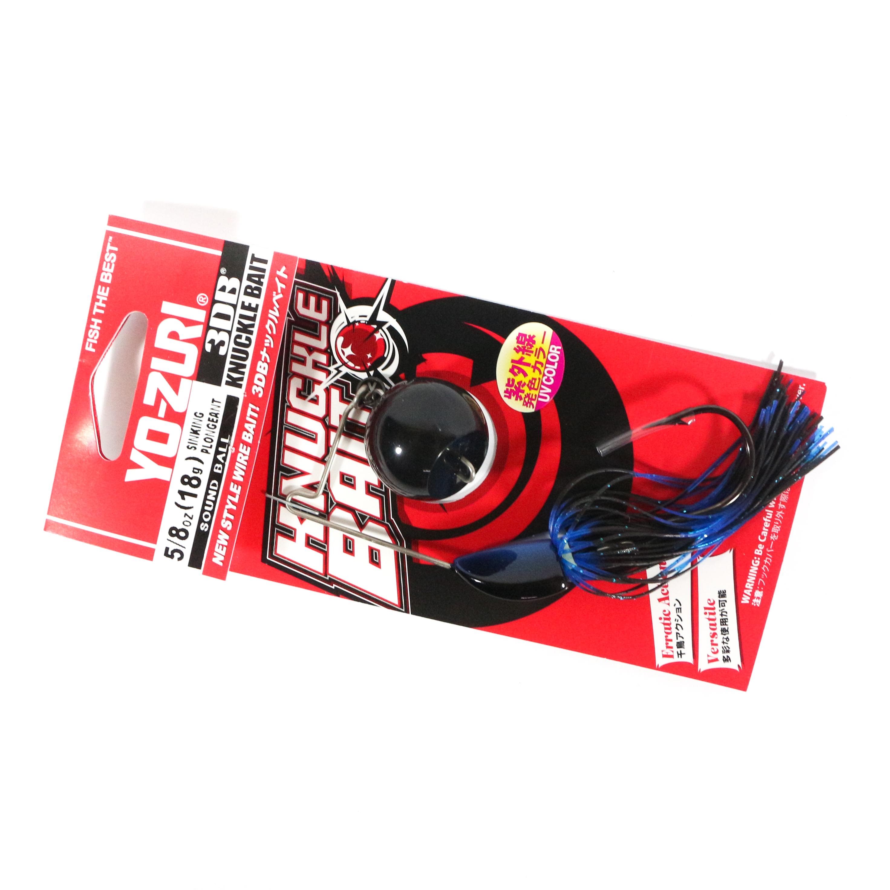 Yo Zuri Duel 3DB Knuckle Spinnerbait 5/8 oz Sinking Lure R1328-BLB (2589)