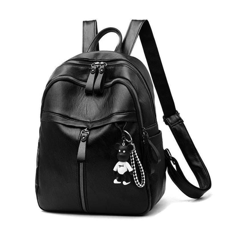 Women PU Leather Backpack Bag Cute Fashion Purse Cross Shoulder Travel Handbag Single package