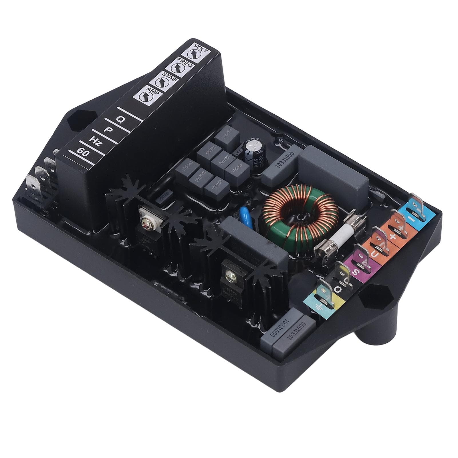 Automatic Voltage Regulator AVR Generator Voltage Control Board Stabilizer M16FA655A for Single