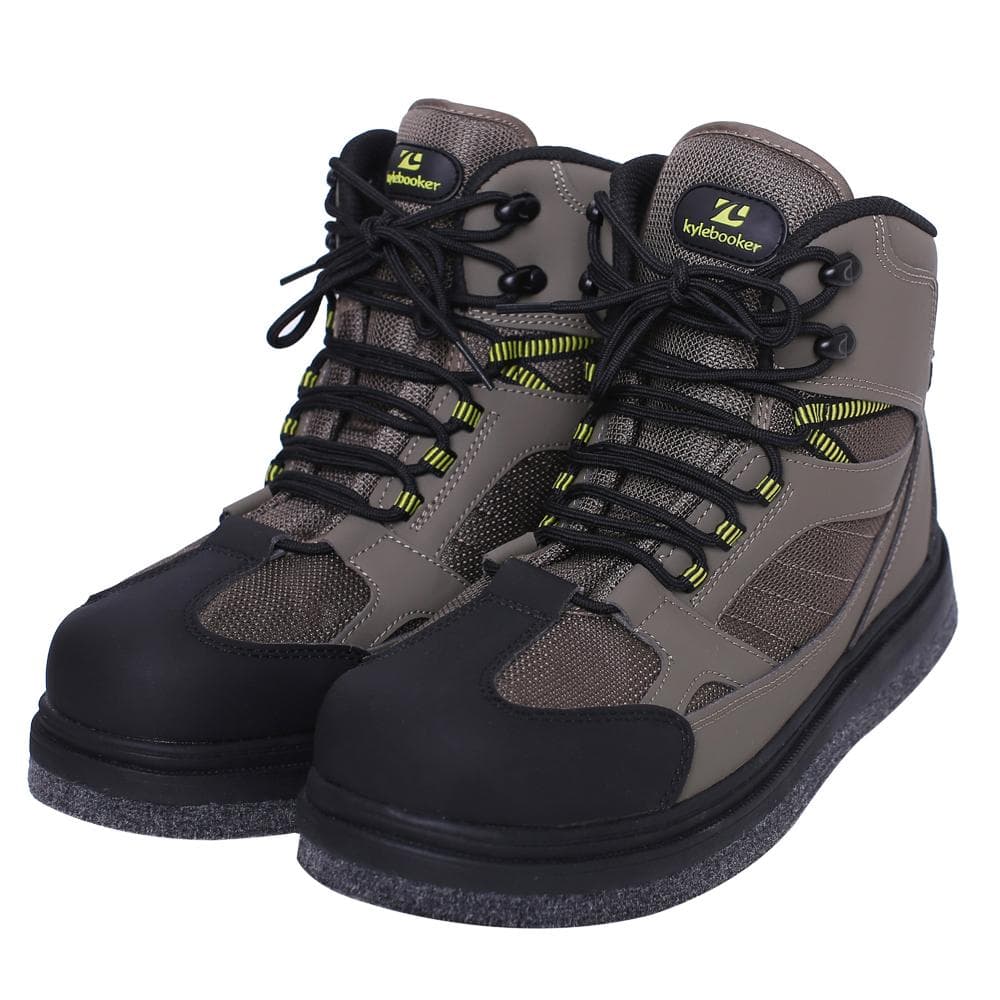 Kylebooker Fly Fishing Wading Felt Sole Boots WB001 45