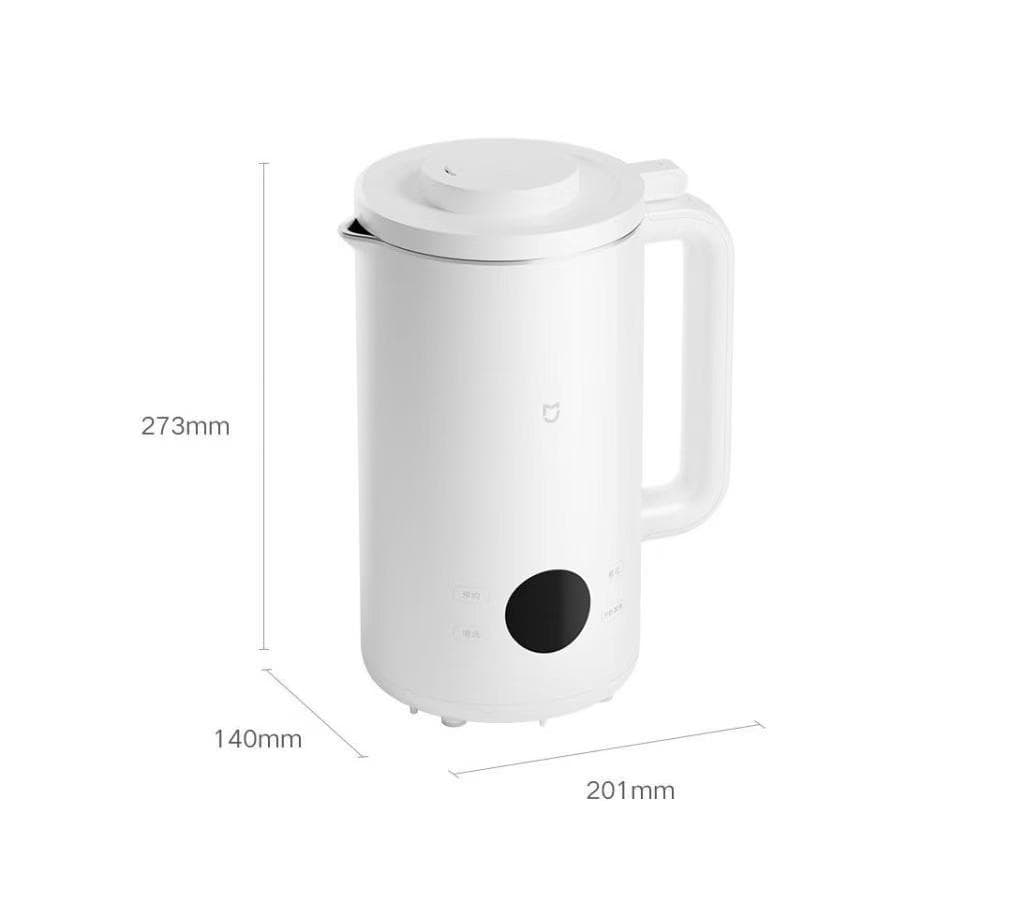 Xiaomi Mijia Soymilk Maker 1L LED Large Screen 12 Hours Appointment 3 professional whipping technologies 6 hot cold drink menus white