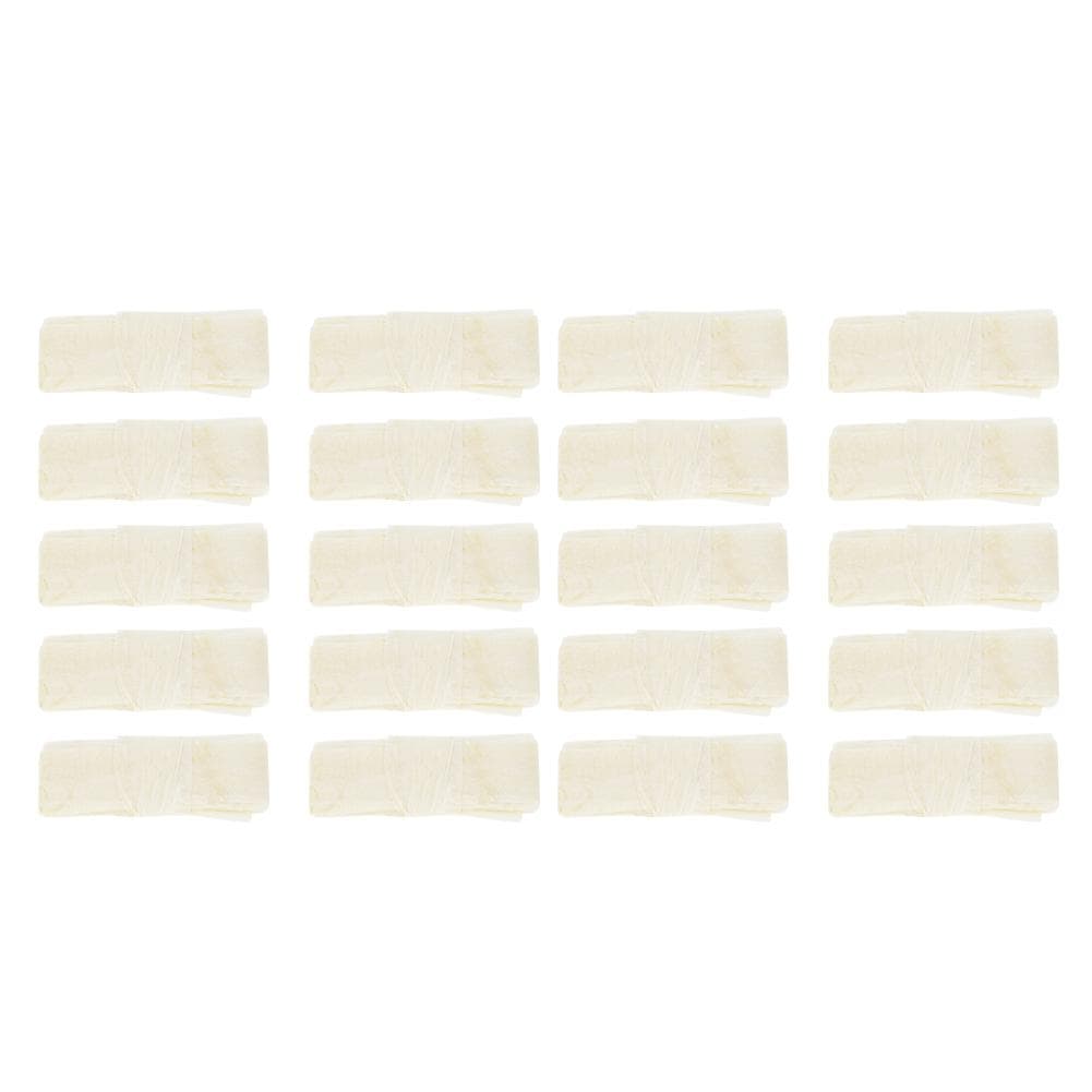 20Pcs Homemade Edible Drying Sausage Casing Shell Accessory for Sausage Maker Machine L(for 6.5-9kg)