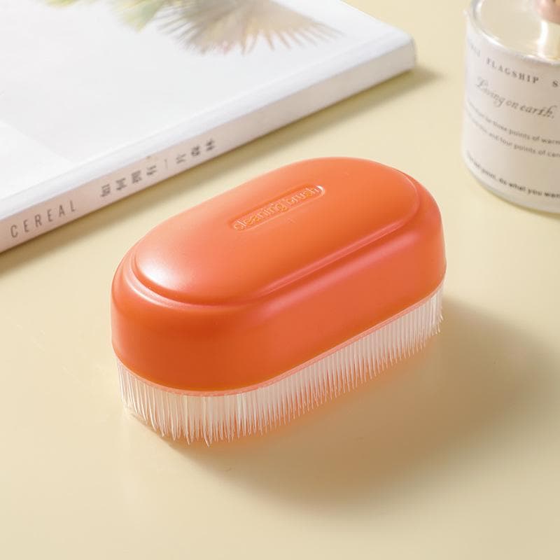 Multi-Function Soft Bristle Cleaning Brush: Gentle on Clothes and Shoes, Ideal for Laundry and Student Dormitories.