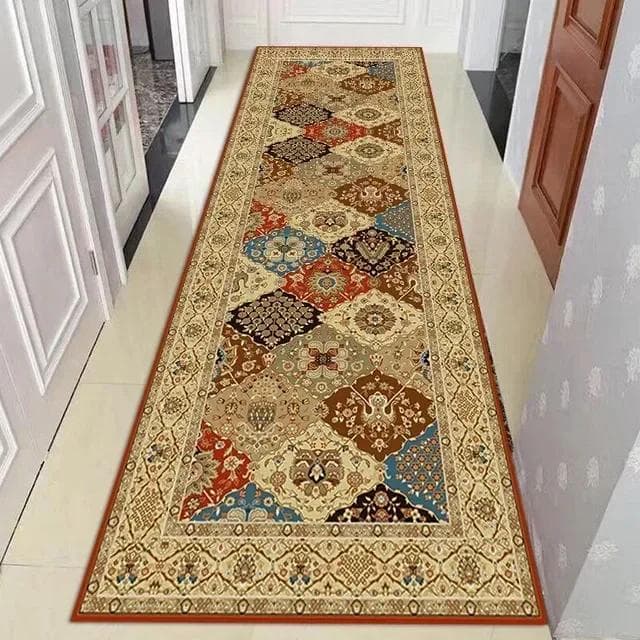 Household Long Corridor Carpet Hallway Aisle Runner HOTEL Home Decoration Long Rug Stairway Entryway Anti-slip Mat Customizable 40x60cm