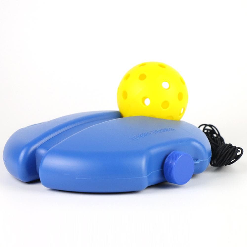 Match Buddy Pickleball Trainer Portable for All Skill Levels Single Player Pickleball Trainer yellow