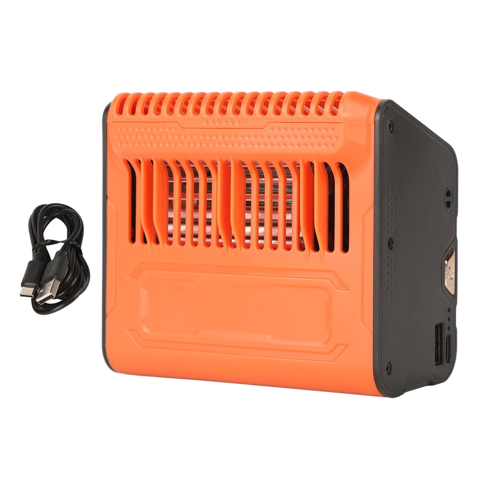 Portable Waist Clip Fan 10000mAh Space Saving USB Charging Bladeless Hands Free Belt Fan for
