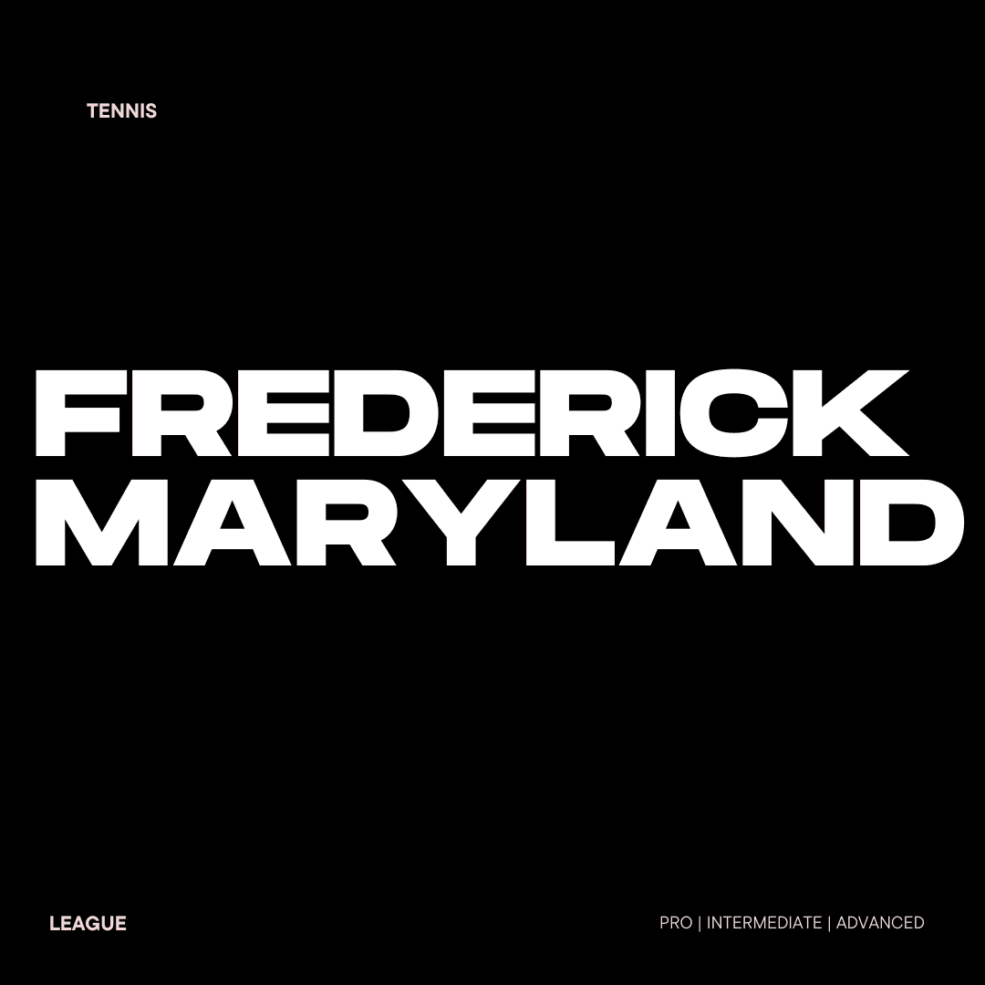 Frederick · Tennis tennis league